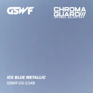 GSWF Ice Blue Metallic PPF metallic светлосиньо защитно фолио за автомобил