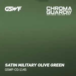 GSWF Satin Military Olive Green PPF