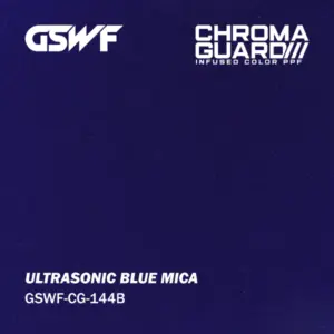 GSWF Ultrasonic Blue Mica PPF metallic синьо защитно фолио за автомобил