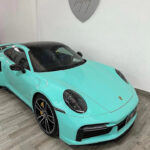 GSWF Gloss Bahama Sea Breeze PPF aqua синьо защитно фолио за автомобил