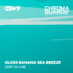 GSWF Gloss Bahama Sea Breeze PPF aqua синьо защитно фолио за автомобил