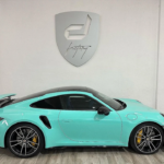 GSWF Gloss Bahama Sea Breeze PPF aqua синьо защитно фолио за автомобил