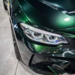 premium green metallic PPF GSWF vehicle wrap