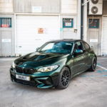 Wicked Jungle metallic green PPF gloss finish car