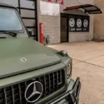 GSWF Satin Military Olive Green PPF сатенено военнозелено защитно фолио за автомобил